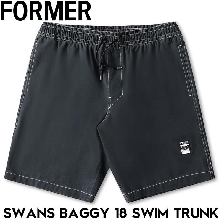 FORMER SWANS BAGGY 18 SWIM TRUNK