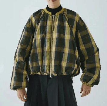 HeRIN.CYE Reversible Circle Batting Blouson