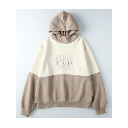 FILA 【FILA別注】配色切替ロゴスウェット