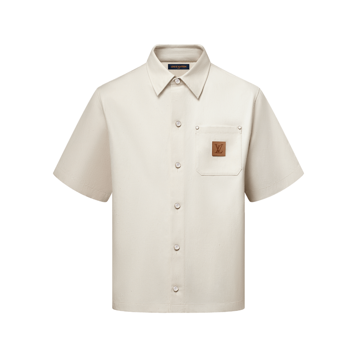 LOUIS VUITTON シルクブレンド ショートスリーブシャツ