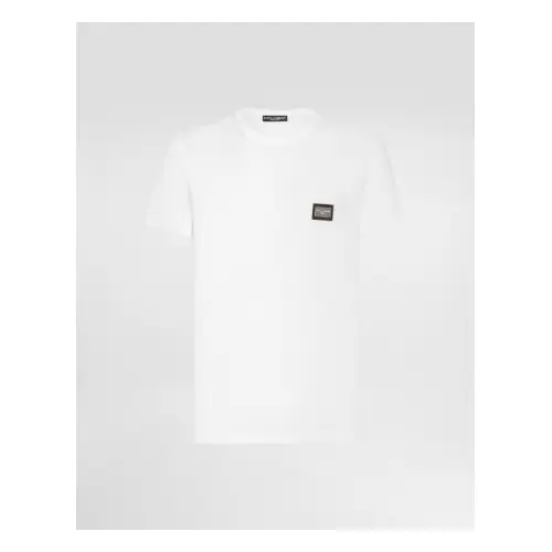DOLCE ＆ GABBANA Cotton T-shirt with branded tag