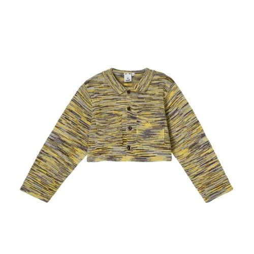 X-girl MELANGE KNIT CARDIGAN