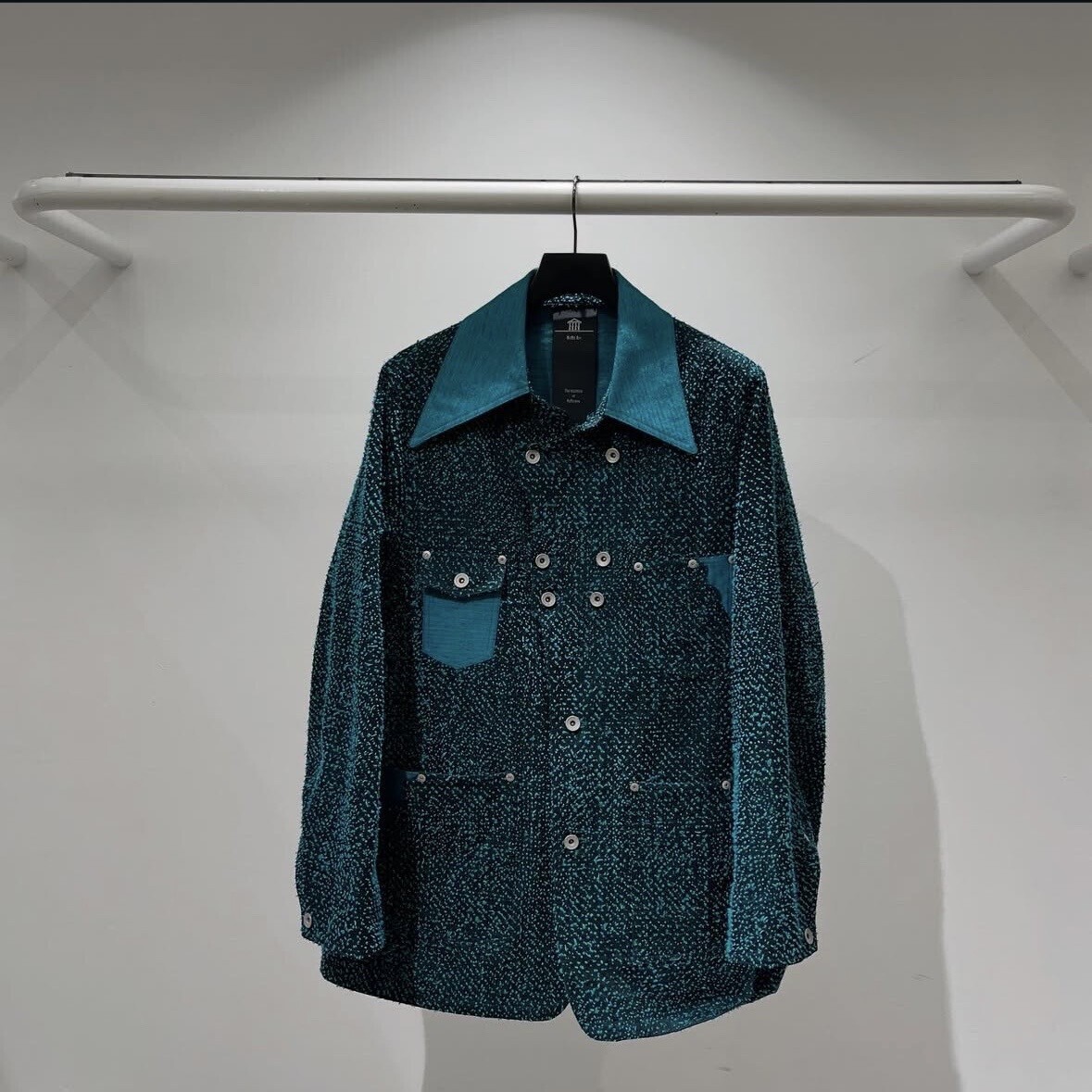 NaNo Art Front distortion Cover alls denim needle
