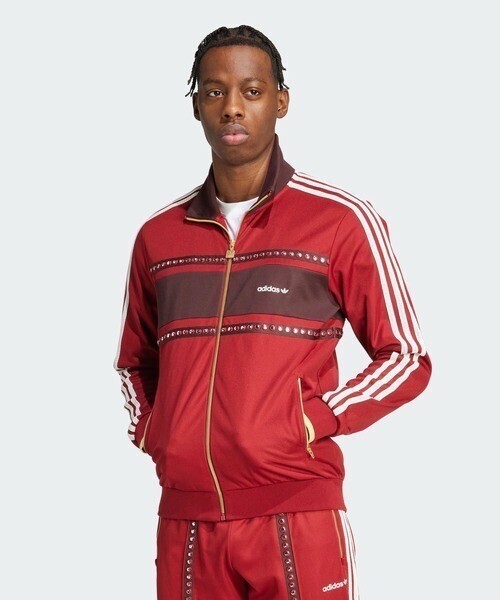 adidas adidas Originals Retro Sports クリケット インスパイアード トラックトップ