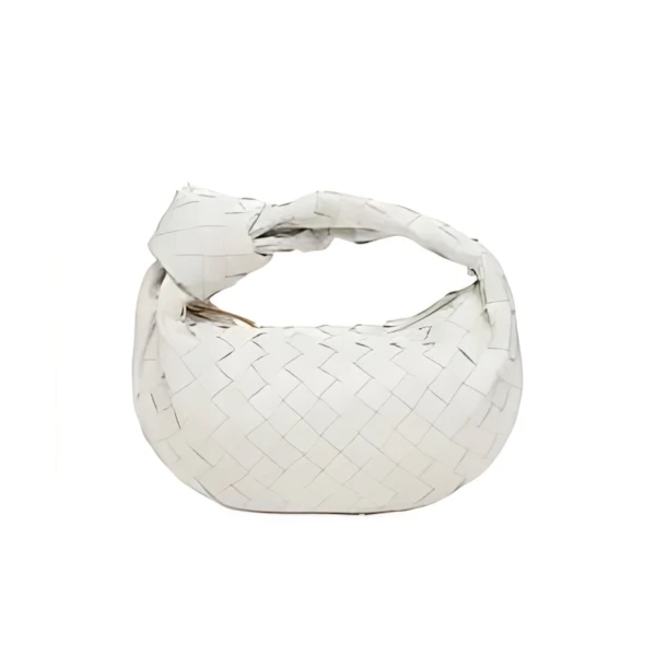 BOTTEGA VENETA Mini Jodie レザートップハンドルバッグ