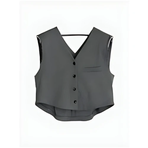 NOUNLESS RETRO PADDED VEST JACKET