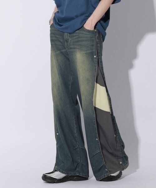 Anui 【UNISEX/3サイズ展開】サイドアジャストデニム