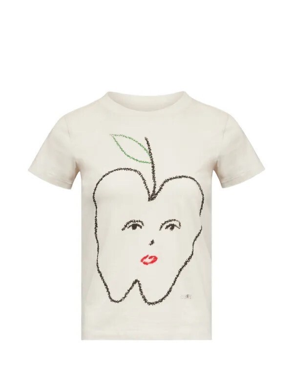 MM6 Maison Margiela apple-print T-shirt