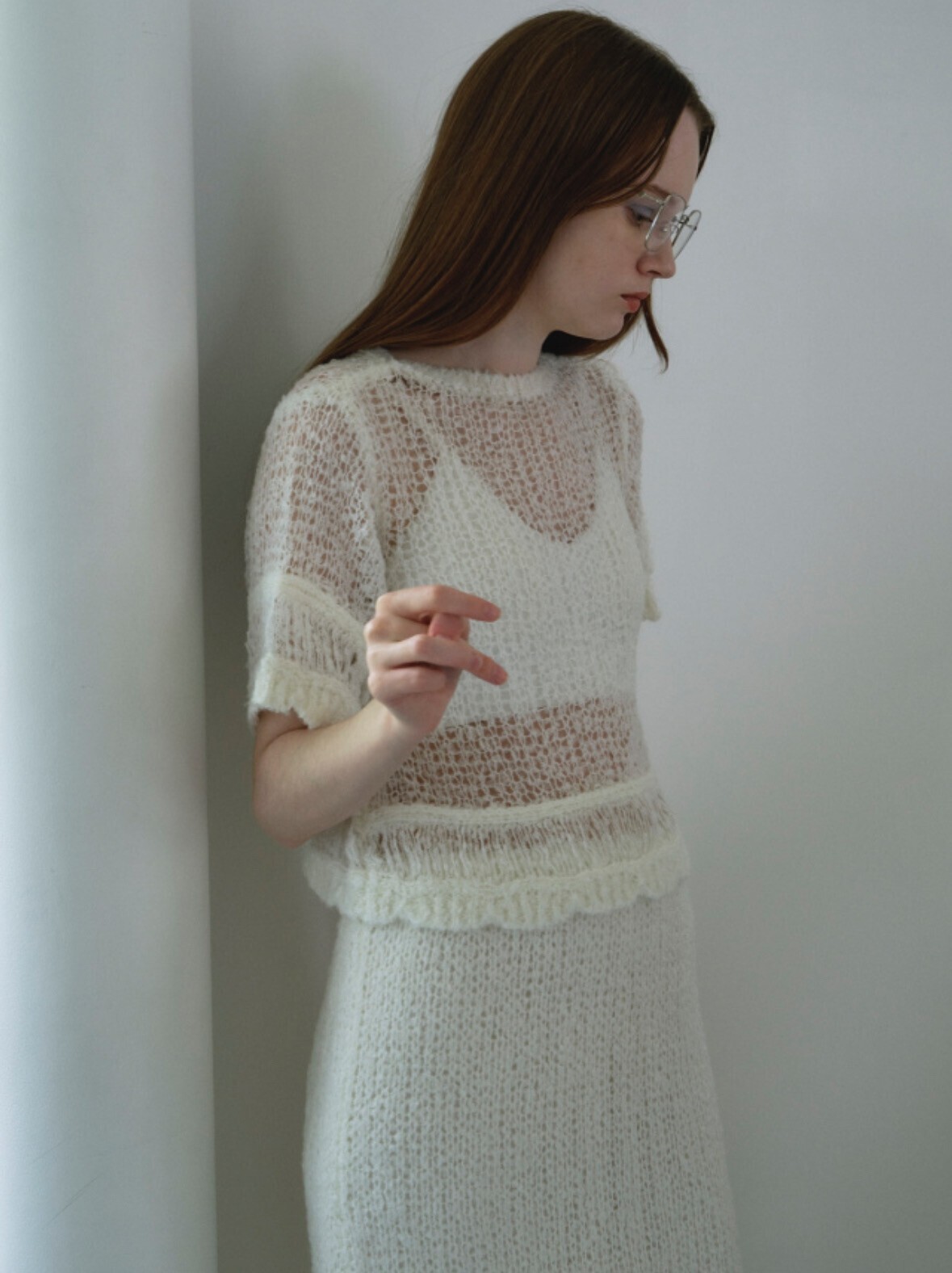 Honey mi Honey poodle crochet knit tops