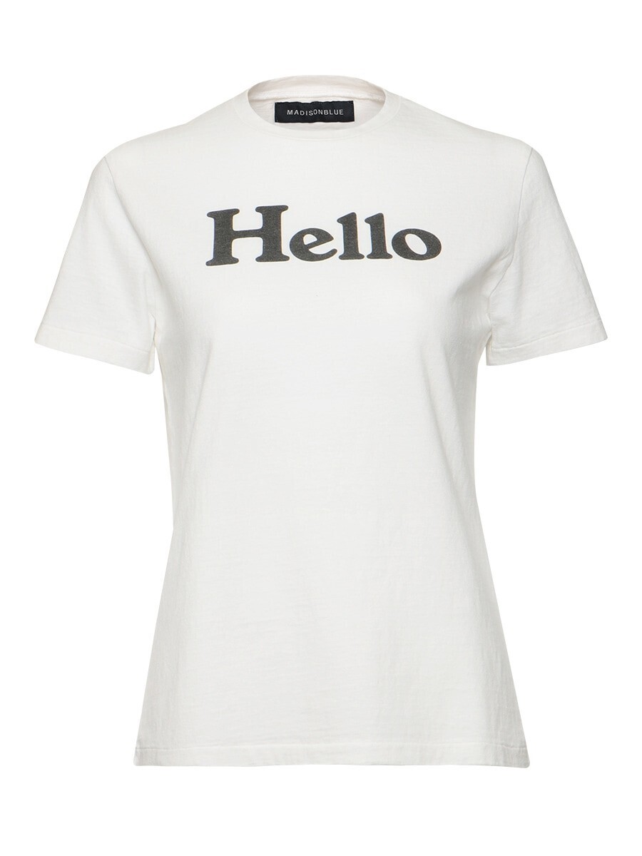 MADISON BLUE HELLO TEE