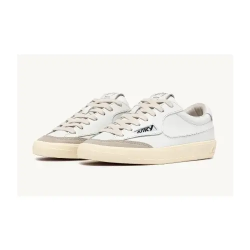AUTRY WINDSCAPE LOW SNEAKERS IN WHITE LEATHER