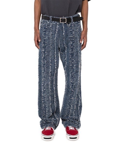 KAMIYA Wave Denim Pants