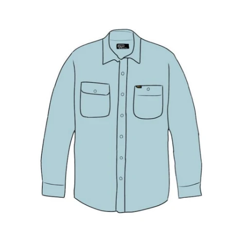 POLO RALPH LAUREN クラシック フィット インディゴ シャンブレー シャツ