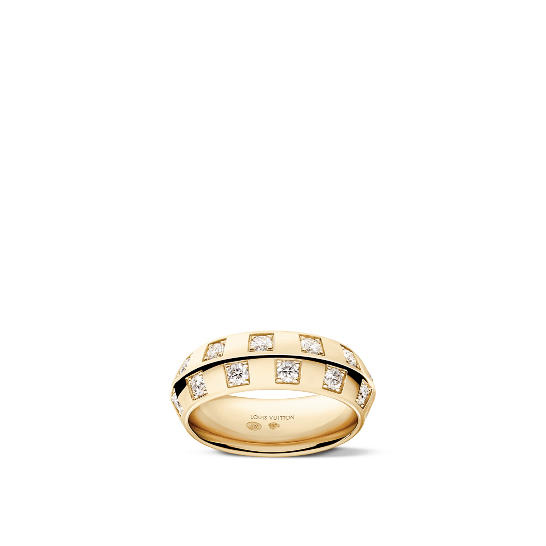LOUIS VUITTON リング ル ダミエ ドゥ ルイ･ヴィトン 7mm