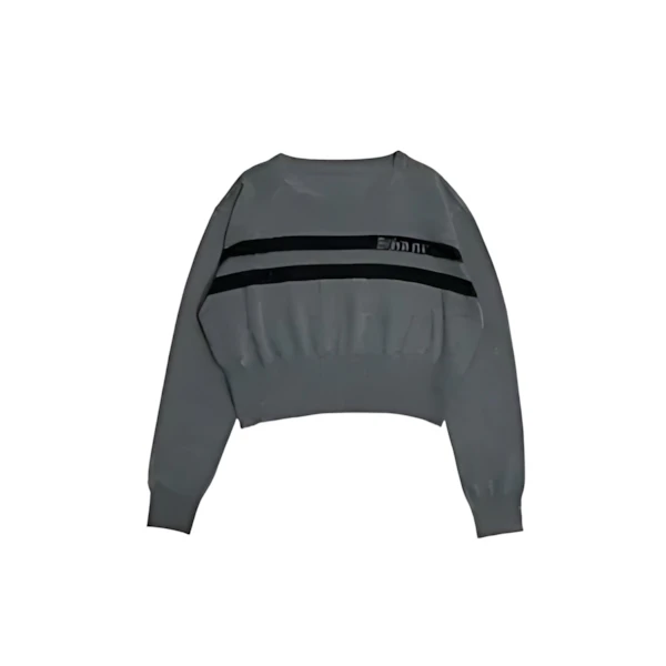 Boka nii ロゴラインニット