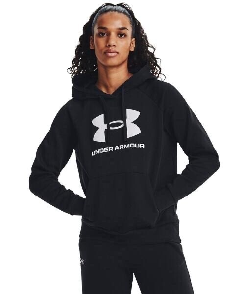 UNDER ARMOUR UAライバルフリース ビッグロゴ プルオーバー フーディー