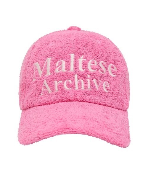 WAI KEI Maltese Archives Terry Ball Cap Pink