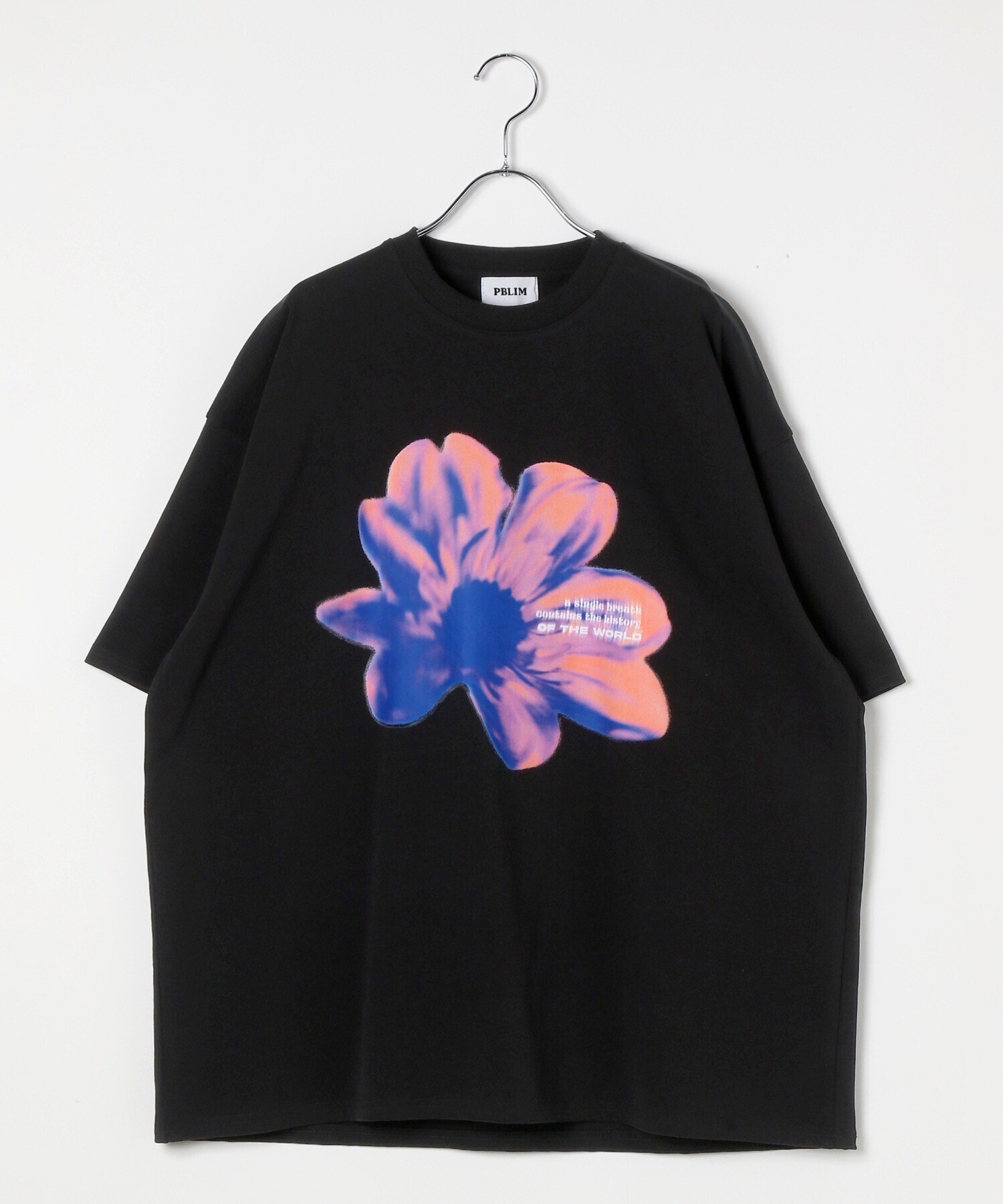 PBLIM 《UNISEX》サーモフラワーTシャツ