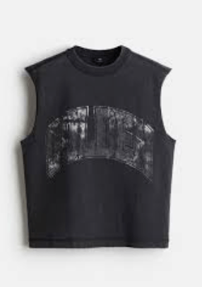 H&M オーバーサイズフィットタンクトップ