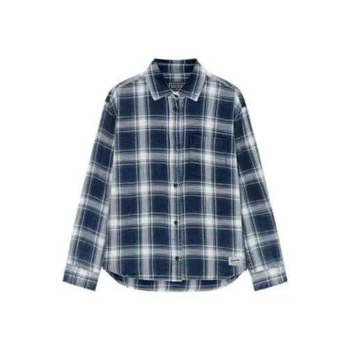 GUESS Woven LS Shirt シャツ