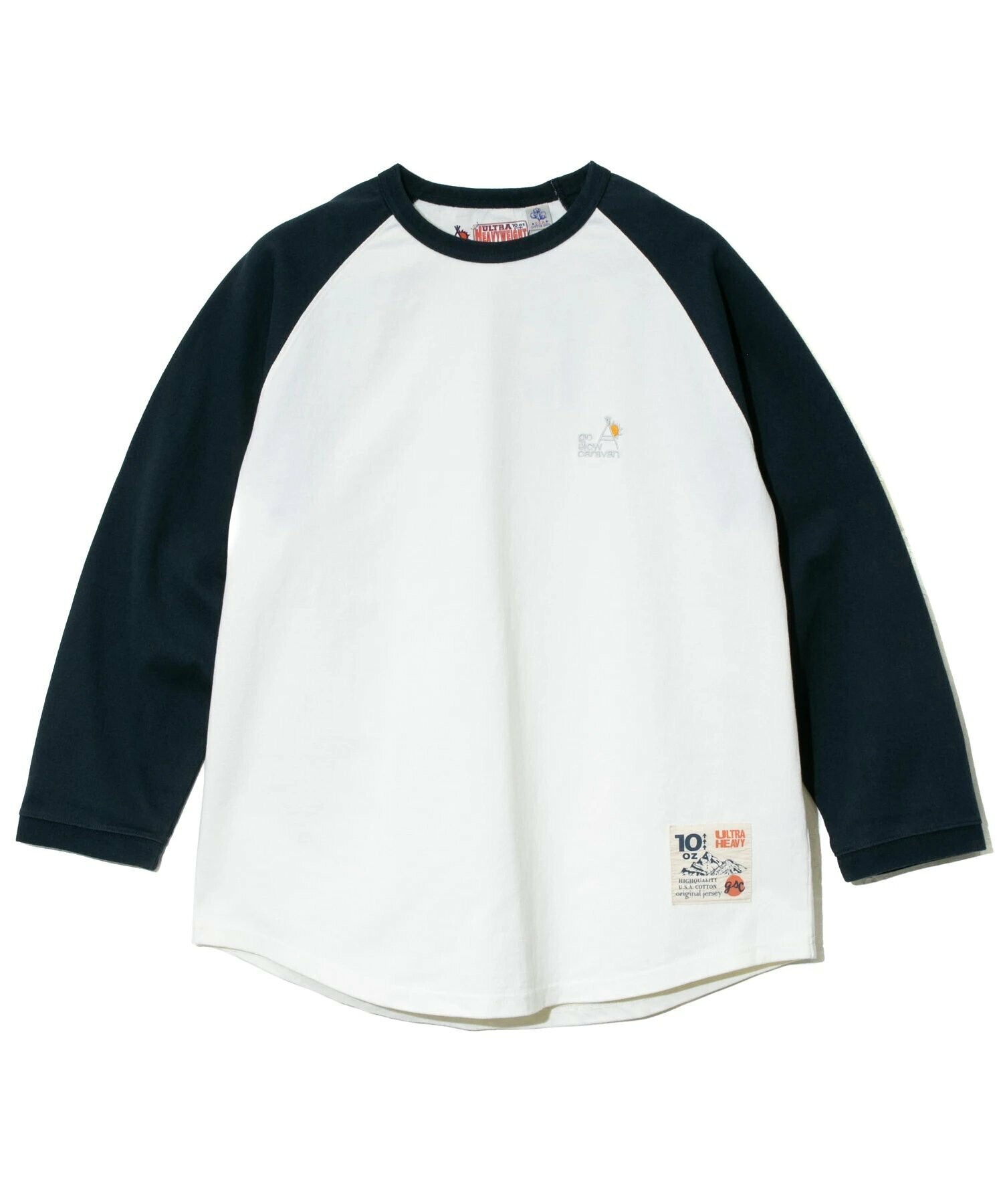 go slow caravan 8分丈ゆったりBB TEE
