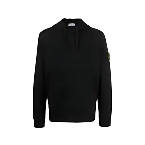 STONE ISLAND ロゴパッチ パーカー