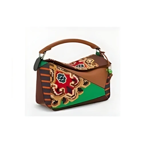 LOEWE パズル10 パッチワーク リエディション バッグ