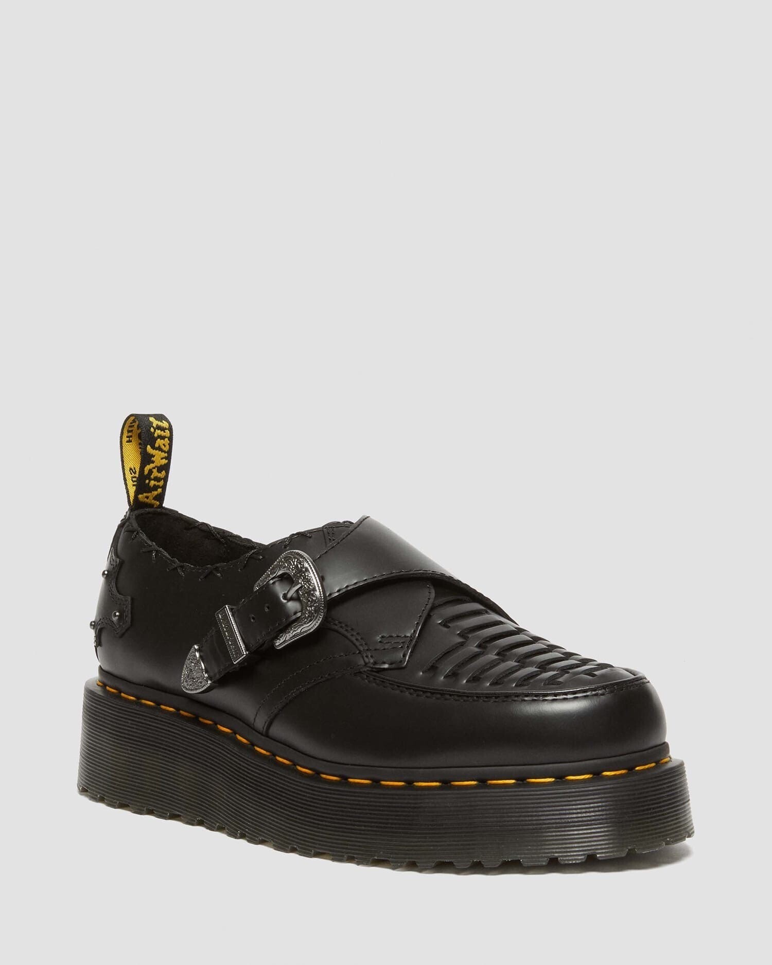 Dr.Martens RAMSEY QUAD モンク ストラップ シューズ
