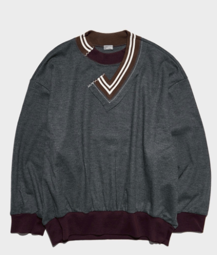 kolor BEACON 25WBM-T03232 L/S WOOL PO