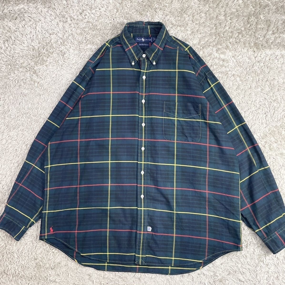 POLO RALPH LAUREN 90s POLO Ralph Lauren The Big Oxford ボタンダウン シャツ
