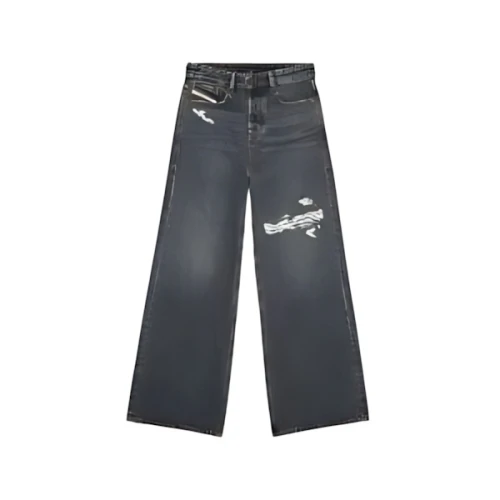 DIESEL デニム ルーズフィット ブラック