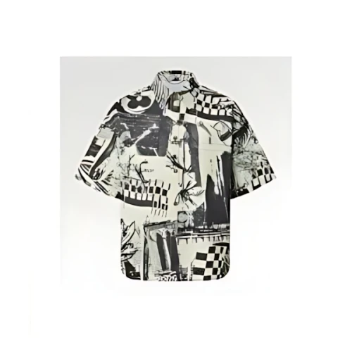 LOUIS VUITTON ショートスリーブデニムシャツ