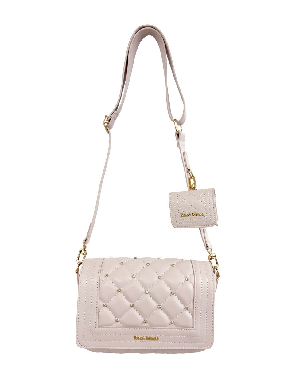Rose muse quilting cross shoulder bag