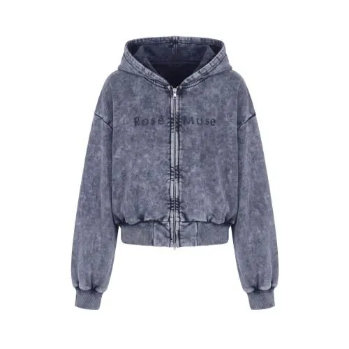Rosé Muse Chemical washed hoodie
