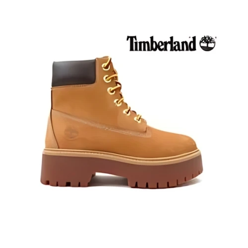 Timberland プレミアム ウォータープルーフ プラットフォーム ブーツ