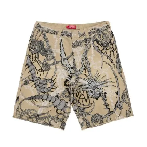 Supreme Wombat Embroidered Work Short