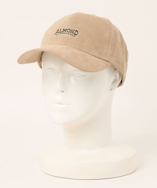 ALMOND SUEDE CAP