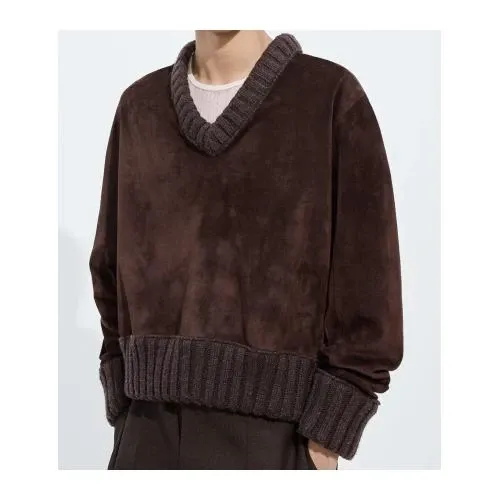 BOTTEGA VENETA スエードレザー セーター