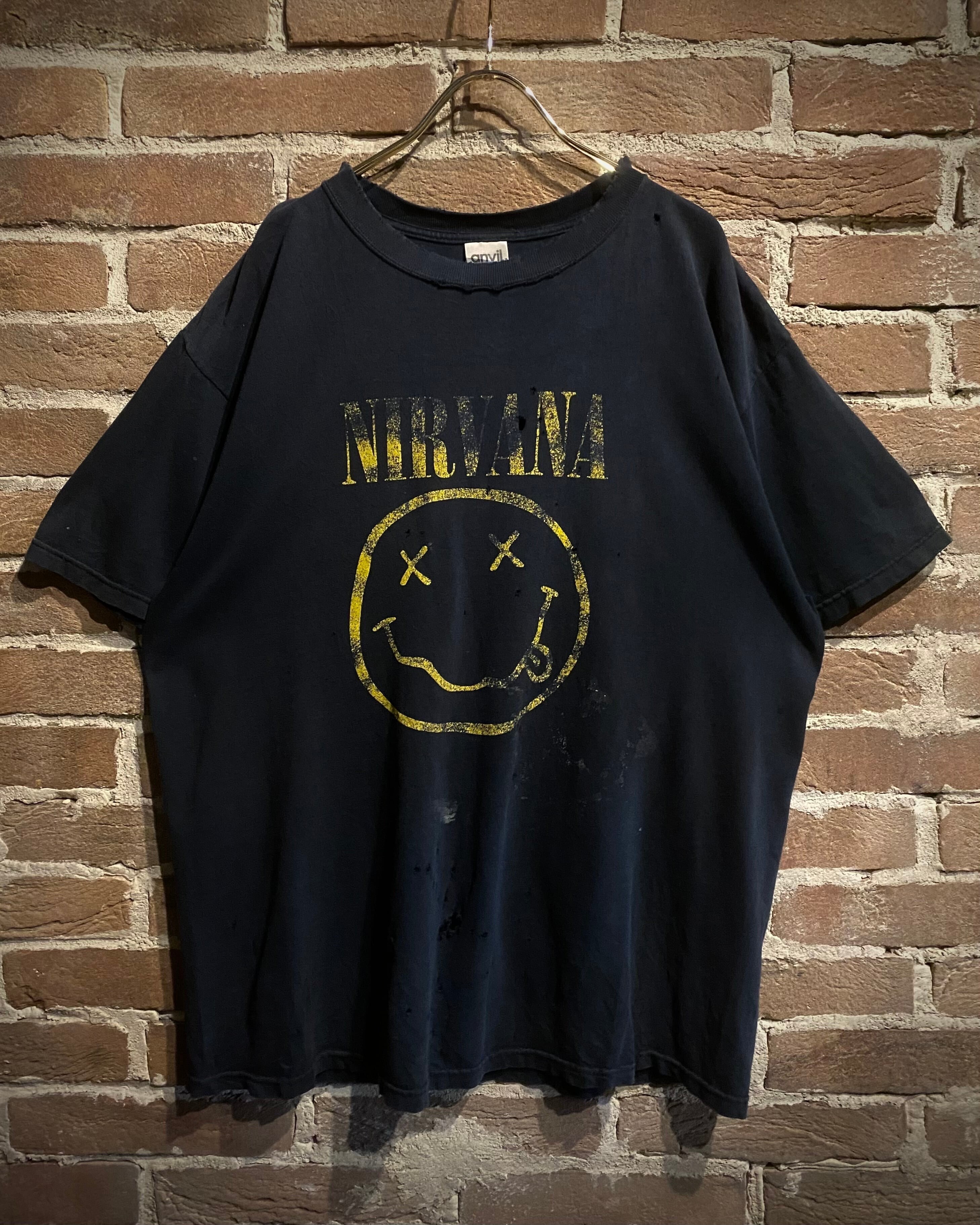 vintage "NIRVANA" 90～00's Good Aging Vintage T-Shirt