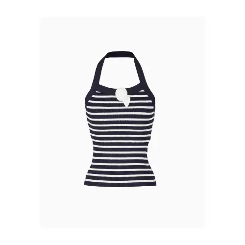 Bibiy. ROSETTE TANK TOP