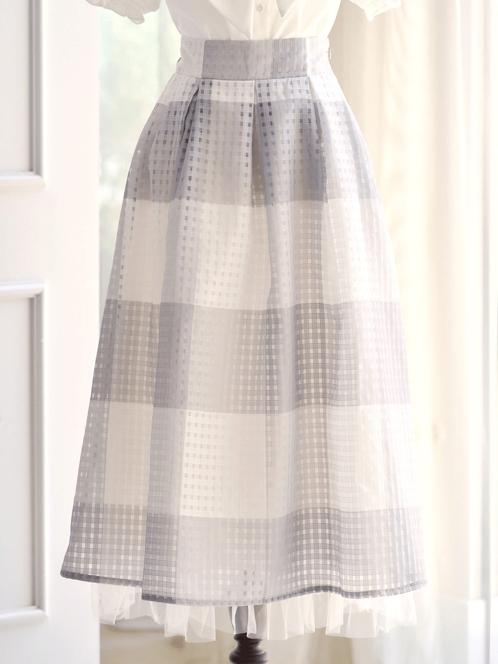 EmiriaWiz Brise check skirt