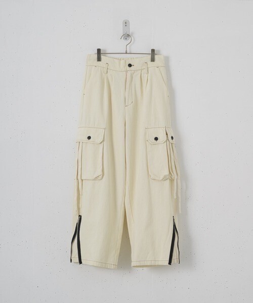 CASPER JOHN Parachute denim cargo pants/パラシュートデニムカーゴパンツ