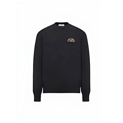Alexander McQueen クリスタル シールロゴ ジャンパー