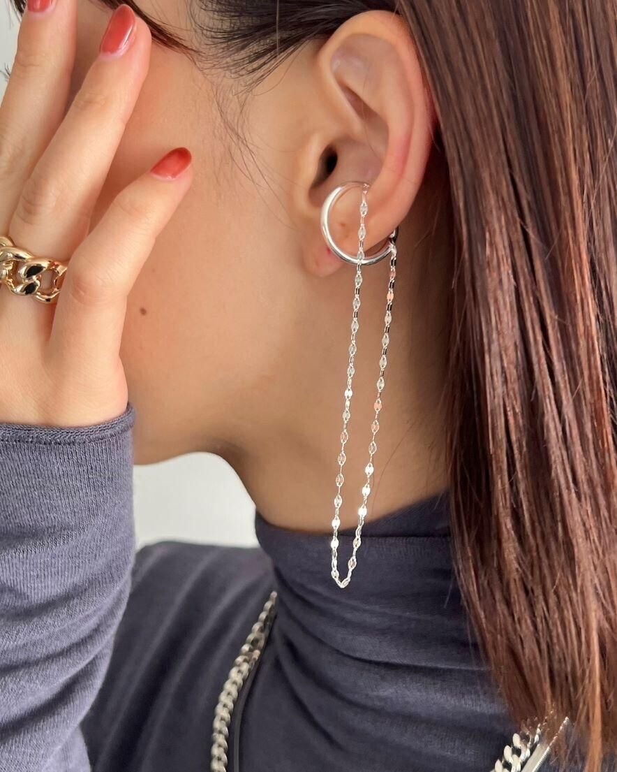 LOHME SKIN Design Chain Ear Cuff