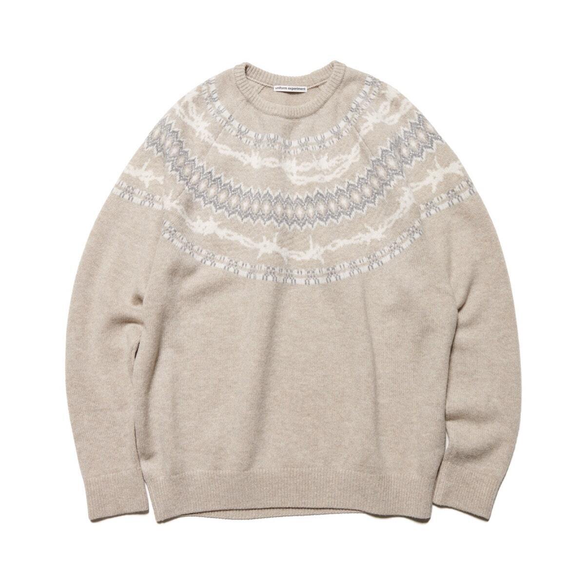 uniform experiment ENTANGLED NORDIC SWEATER