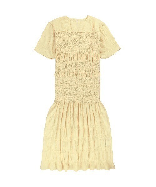 ALEXIA STAM Shirring Dress