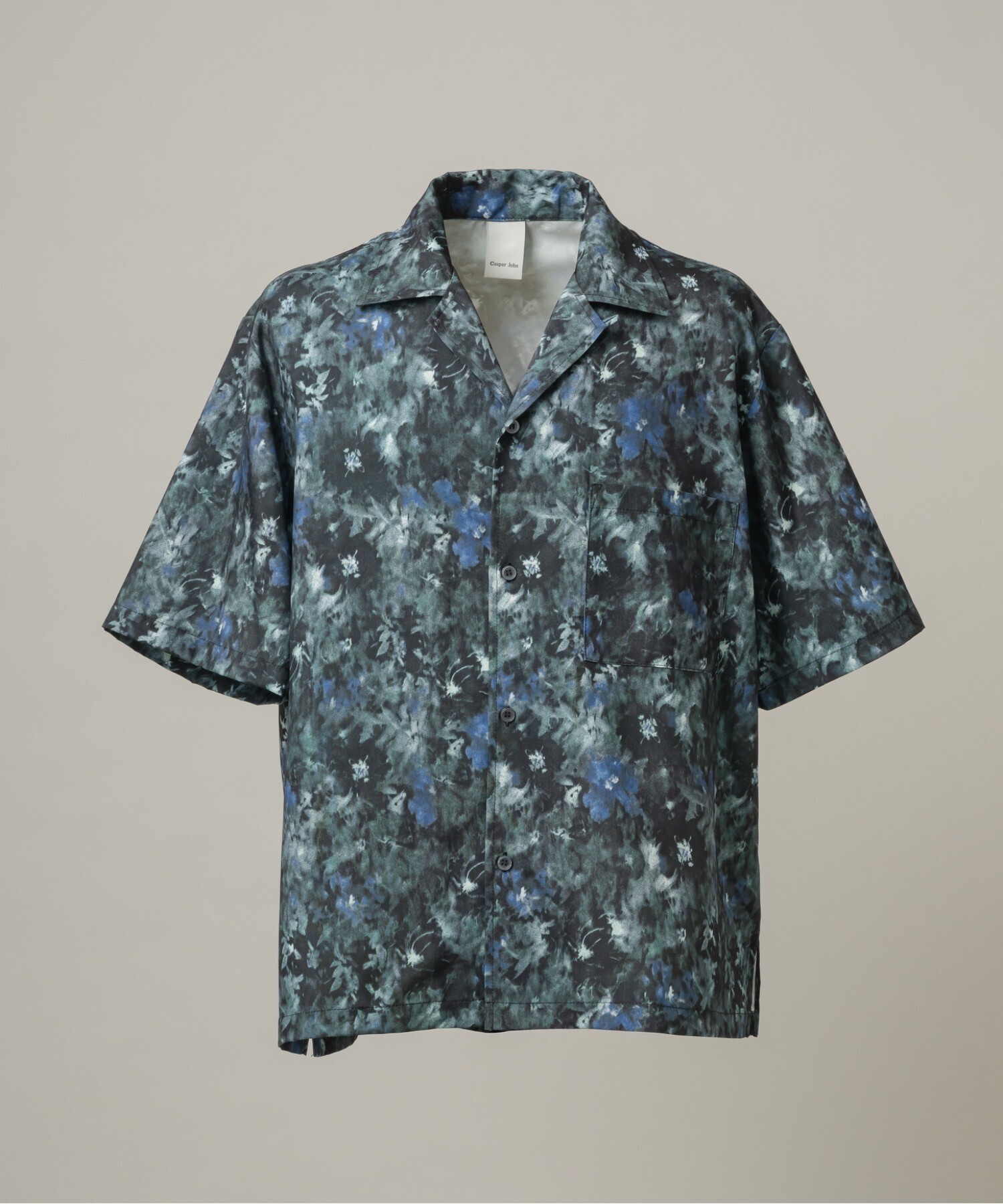 Casper John Flower pattern compact shirts/フラワーパターンコンパクトシャツ