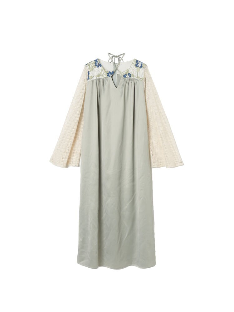 sahara Mesh Sleeve Dress