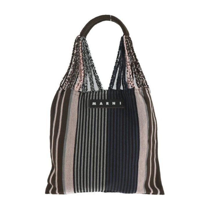MARNI ハンドバッグ ニット マルチカラー