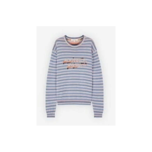 Maison Kitsune ハンドライティング レギュラー ストライプ セーター